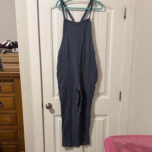 Elegant Women's Charcoal Jumpsuit